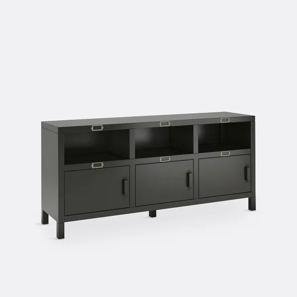 Sideboard Hiba Mit 3 Türen, Stahl