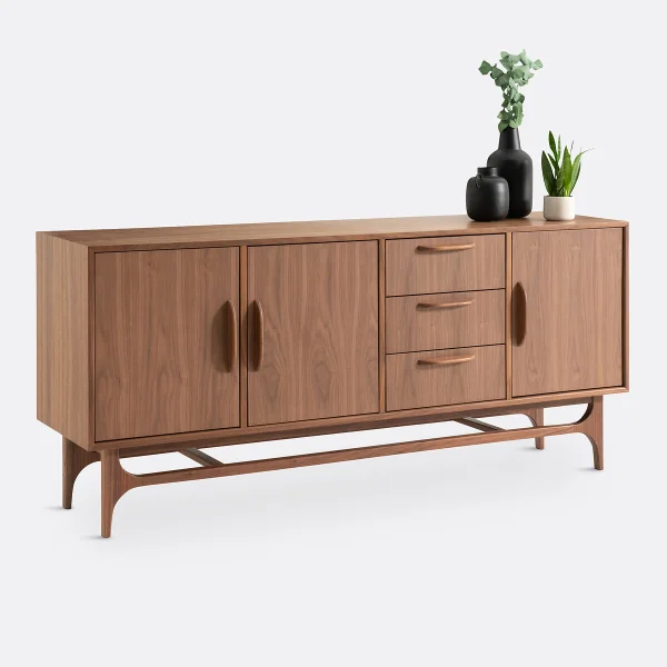 Sideboard Larsen, Nussbaumfurnier