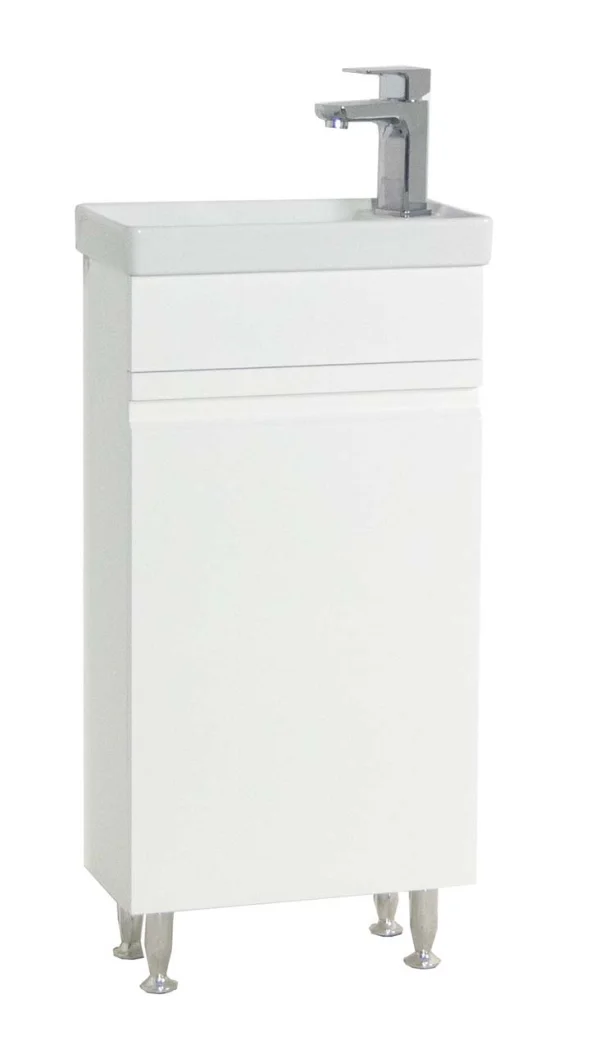 SiloraM Waschbeckenunterschrank weiß.