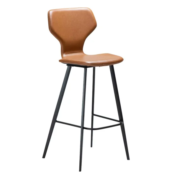 S.I.T Barhocker PU-Kunstleder hellbraun.