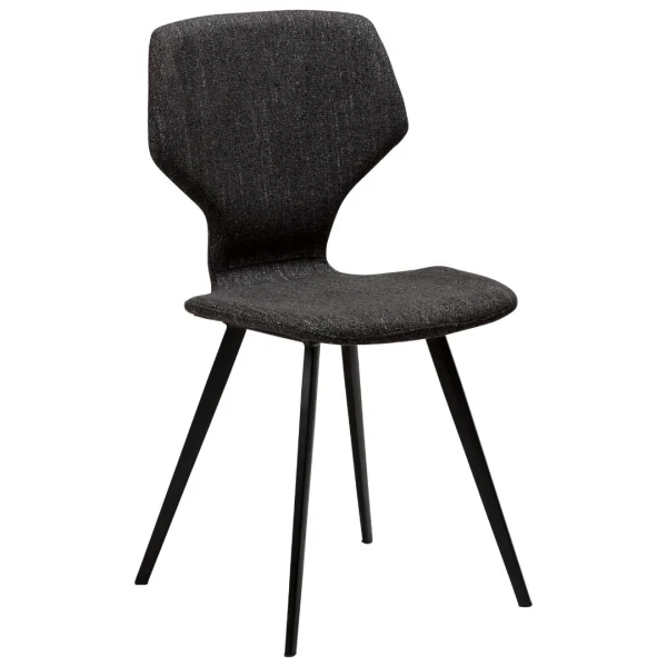 S.I.T Esszimmerstuhl Bouclé schwarz.