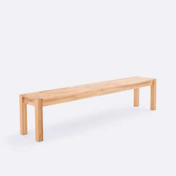 Sitzbank Aus Massiver Eiche, B200 Cm, Adelita