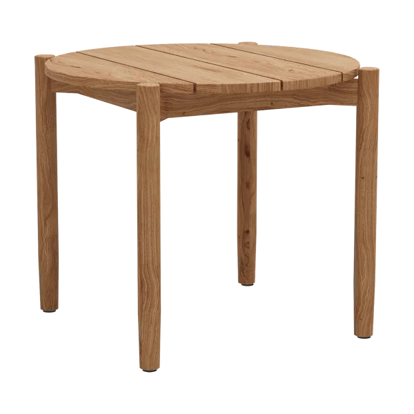 Skargaarden Koster Lounge-Tisch groß Ø58 cm Teak