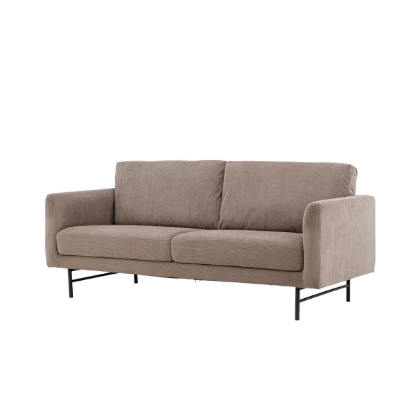 Sky Sofa 3-Sitzer braun.