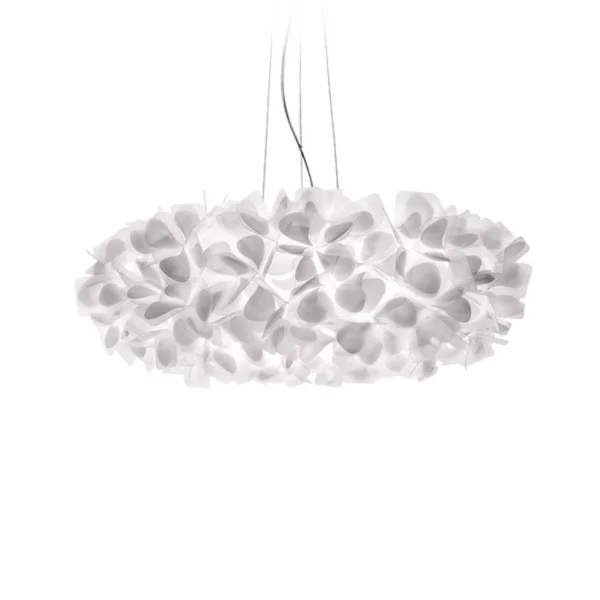 Slamp - Clizia Mama Non Mama Hängeleuchte, Ø78cm, weiß/klar