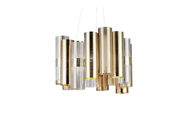 SLAMP - La Lollo Pendelleuchte M Gold