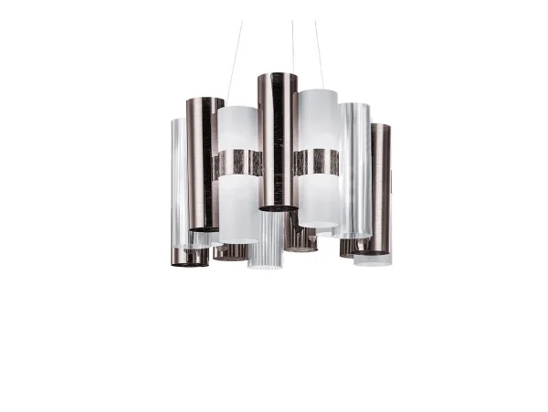 SLAMP - La Lollo Pendelleuchte M Pewter