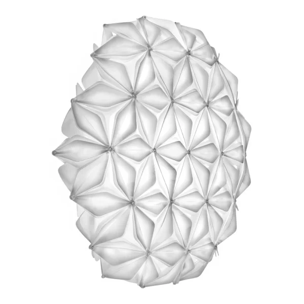 Slamp - La Vie L Deckenleuchte, Breite 71cm, weiß