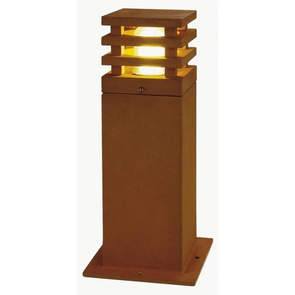 SLV - Rusty Square 40 Gartenleuchte LED Rusted Steel
