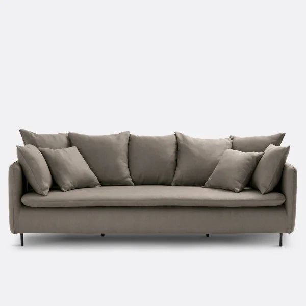 Sofa Ivete, 3- Oder 5-sitzer, Leinen/viskose