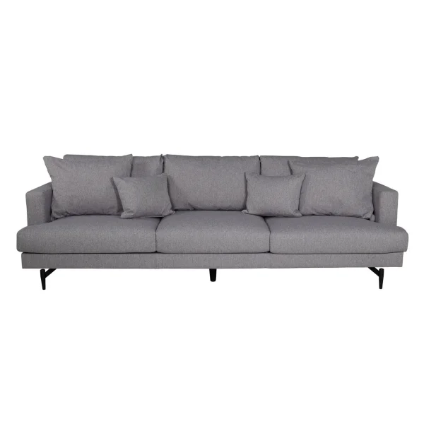 Sofia Sofa 3 Personen grau.