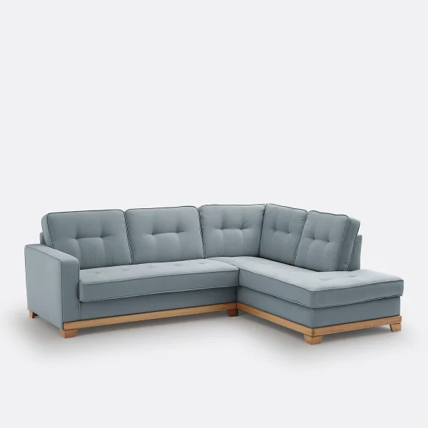 SO'HOME Eckschlafsofa Ajis, Baumwolle/leinen, Bultex