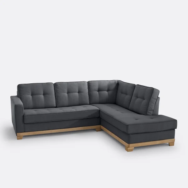 SO'HOME Eckschlafsofa Ajis, Polyester, Bultex