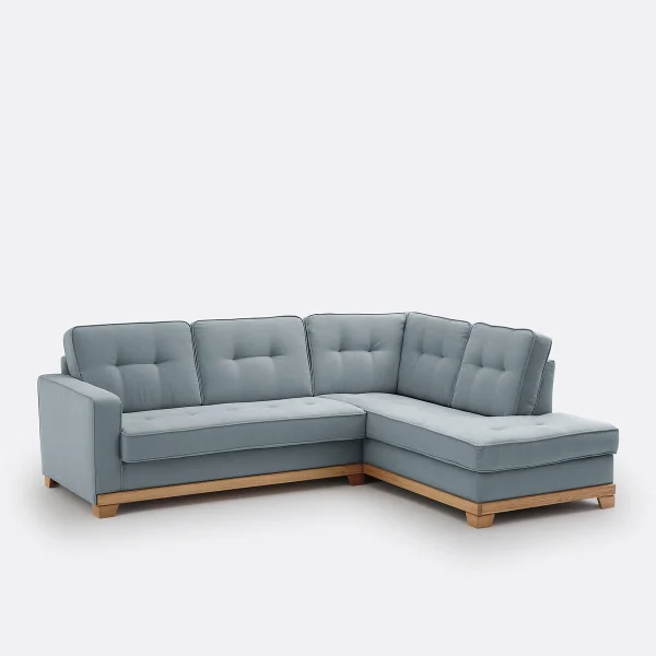 SO'HOME Ecksofa Ajis, Baumwolle/leinen, Bultex