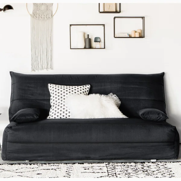 SO'HOME Gesteppter Bezug Für Klappsofa Asaret Aus Polybaumwolle
