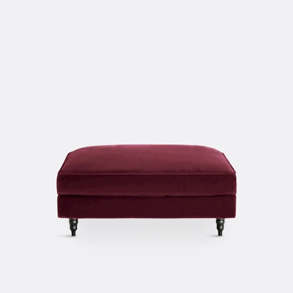 So'home Polsterhocker Lipstick, Samt
