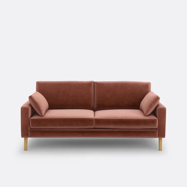 SO'HOME Sofa Stockholm, 2- Oder 3-sitzer, Samt