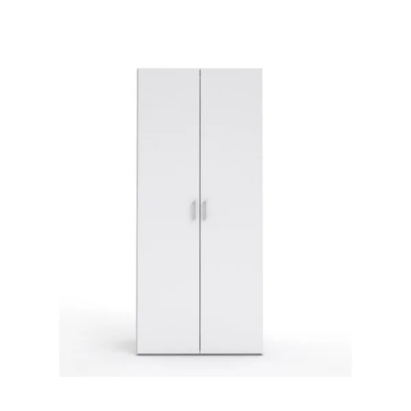 Spell Kleiderschrank B 2 Türen. Weiss.