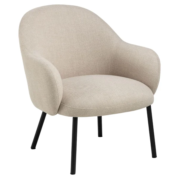 Spencer Sessel Lounge-Sessel Stoff beige.