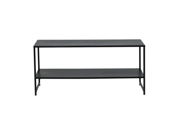 Staal Couchtisch 101,6x43,2cm schwarz.
