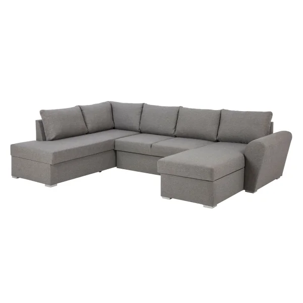 Stan Schlafsofa Chaiselong rechts, lichtgrau.