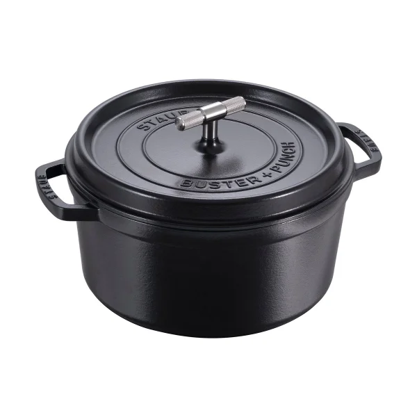 STAUB Buster & Punch Topf Gusseisen Edelstahl 6,75 L