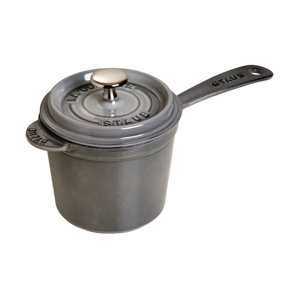 STAUB Staub La Cocotte Topf hoch Grafitgrau 1,2 L