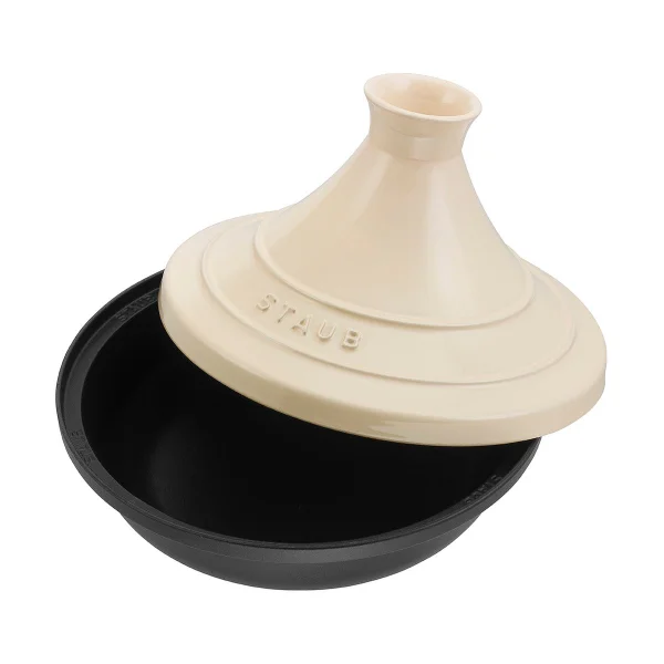 STAUB Staub Tagine Gusseisen schwarz-beige 28 cm