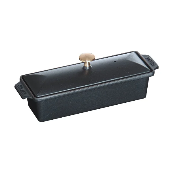 STAUB Staub Terrine Backfrom Gusseisen schwarz 30x11 cm