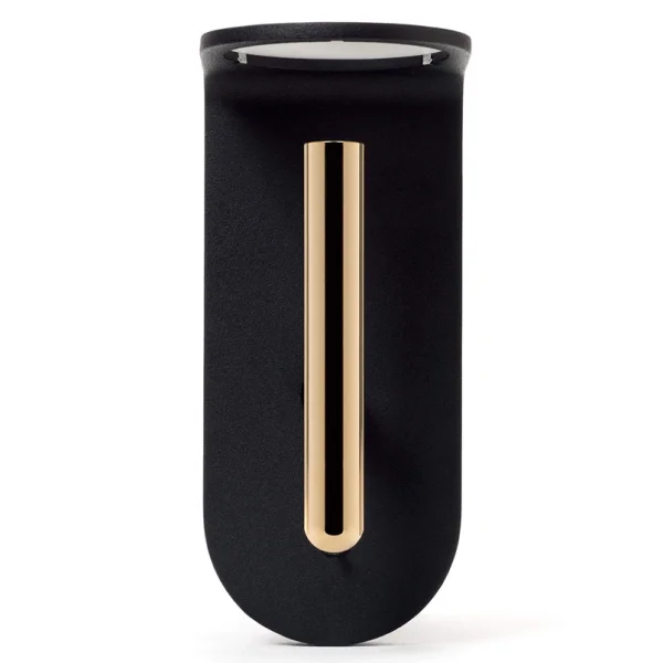 Stilnovo - 2Nights W2 LED-Wandleuchte, schwarz/gold flexibel