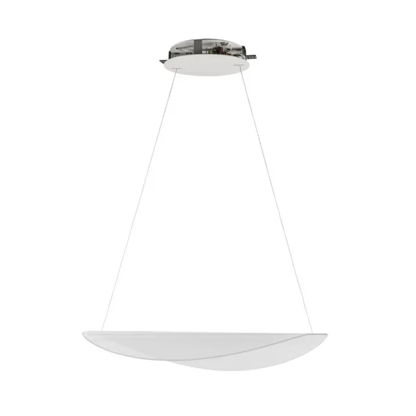 Stilnovo - Diphy LED-Pendelleuchte, Länge 75,6 cm, weiß
