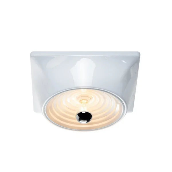 Stilnovo - Goletta Deckenlampe, weiß glänzend, Breite 36 cm