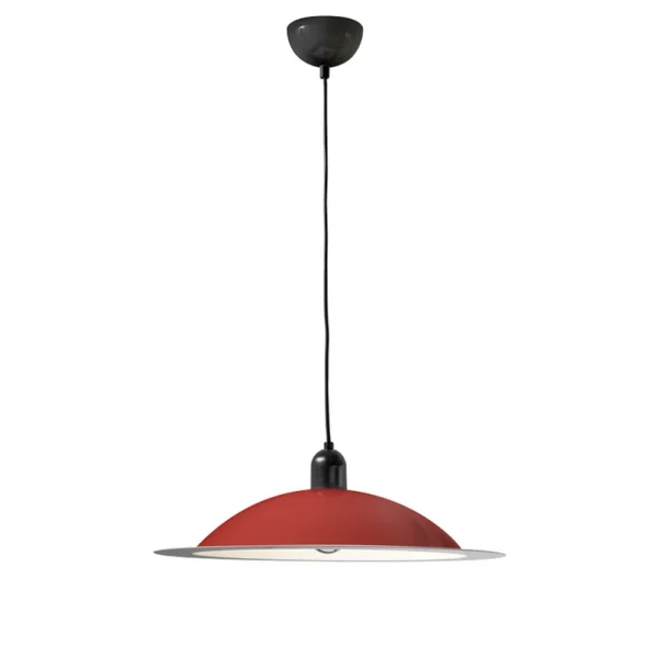 Stilnovo - Lampiatta LED-Hängeleuchte, koralle, Ø 50 cm