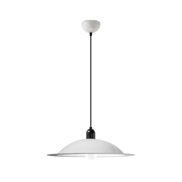Stilnovo - Lampiatta LED-Hängeleuchte, weiß, Ø 50 cm