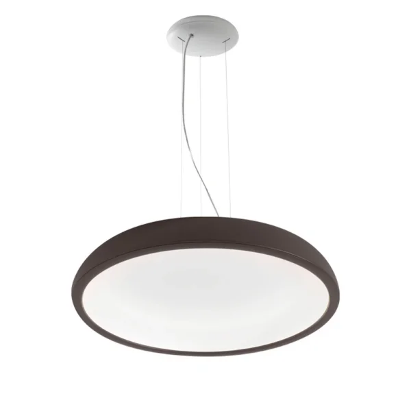 Stilnovo - Reflexio LED-Hängeleuchte, Ø 65 cm, braun