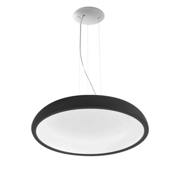 Stilnovo - Reflexio LED-Hängeleuchte, Ø 65 cm, schwarz