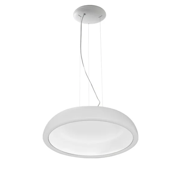Stilnovo - Reflexio LED-Hängeleuchte, weiß, Ø 46 cm