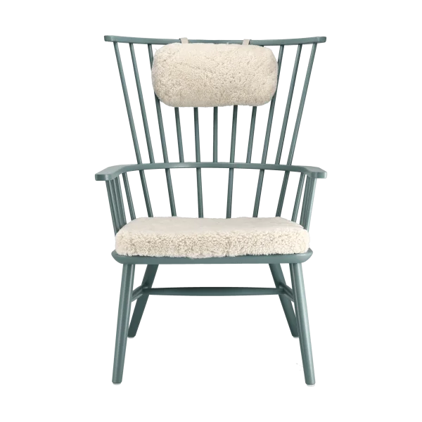 Stolab Henriette Sessel mit Sesselkissen & Nackenkissen Mist-Moonlight