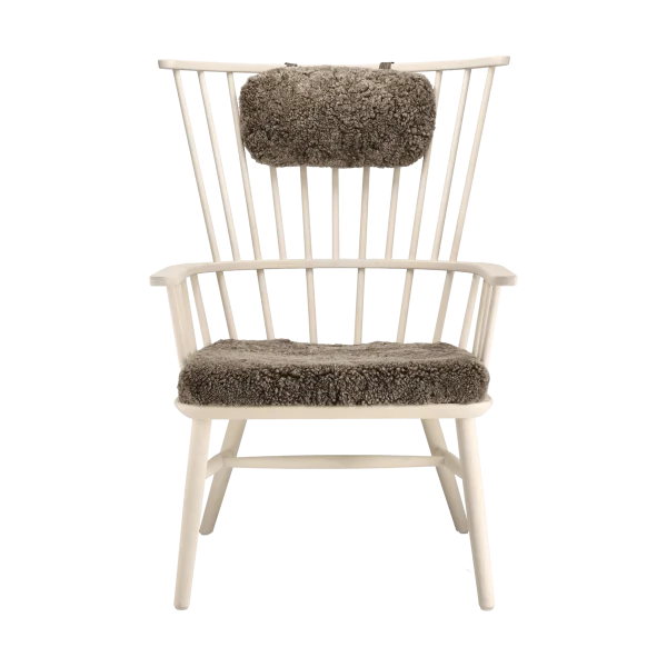 Stolab Henriette Sessel mit Sesselkissen & Nackenkissen White oiled-Sahara