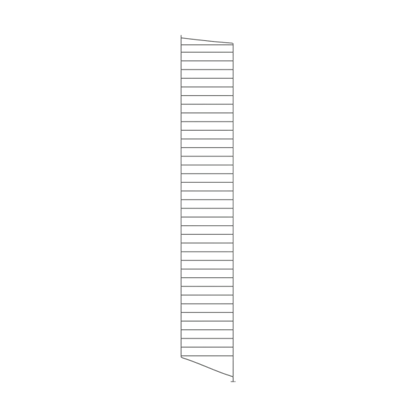 String String Bodenleiter Dunkelgrau, 200x30 cm, 1er Pack