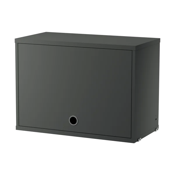 String String Oberschrank 58 cm Dunkelgrau