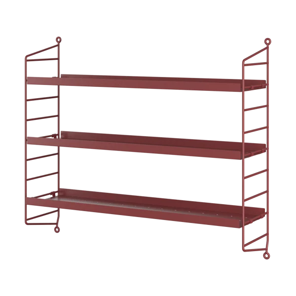 String String Pocket Regal metall Oxtorg rot