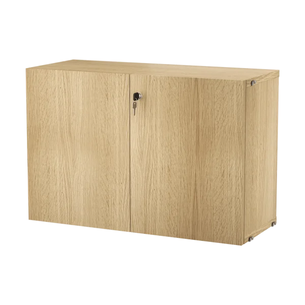 String String Schrank mit Schloss Eiche