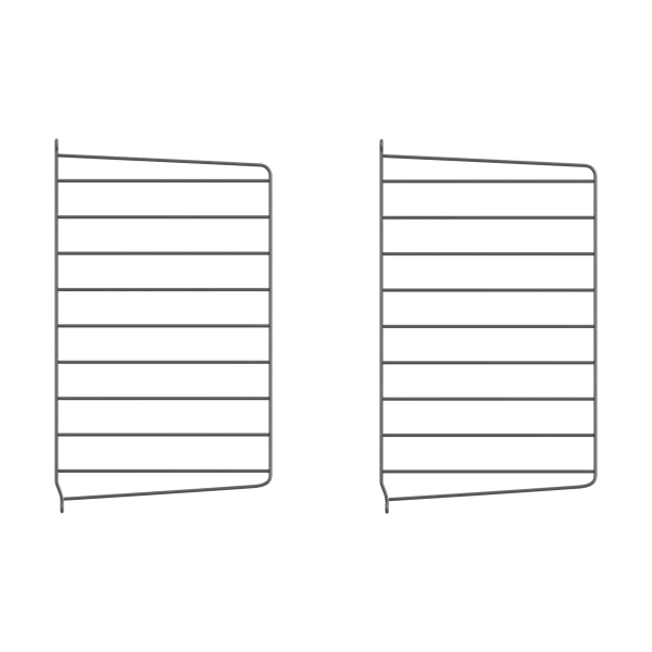 String String Wandleiter Dunkelgrau, 50x30 cm, 2er Pack