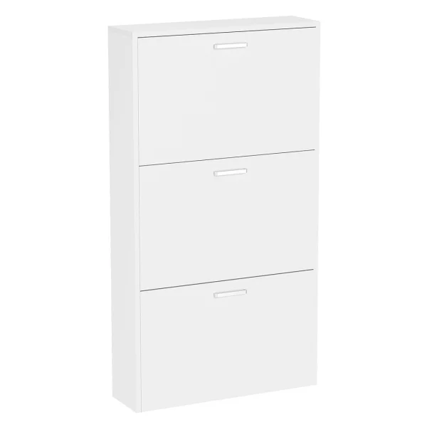 SulosM Schuhschrank 3 Türen weiß.