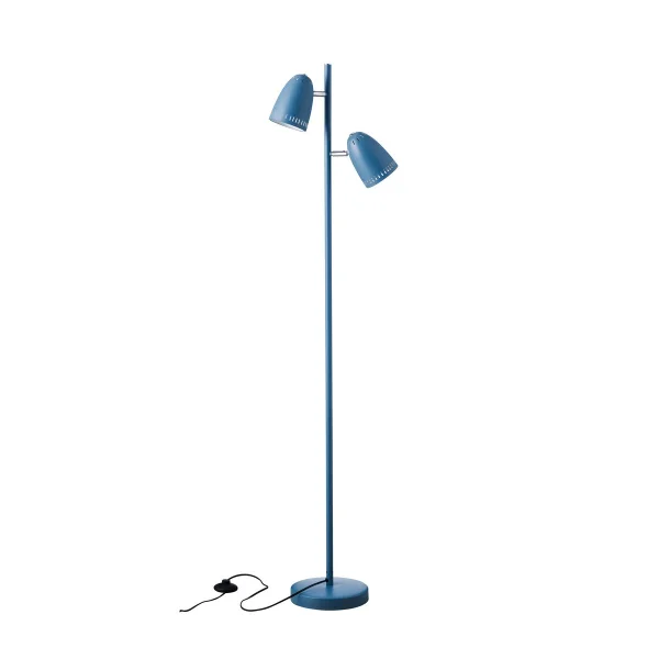 Superliving Dynamo Twin Stehleuchte Smoke Blue
