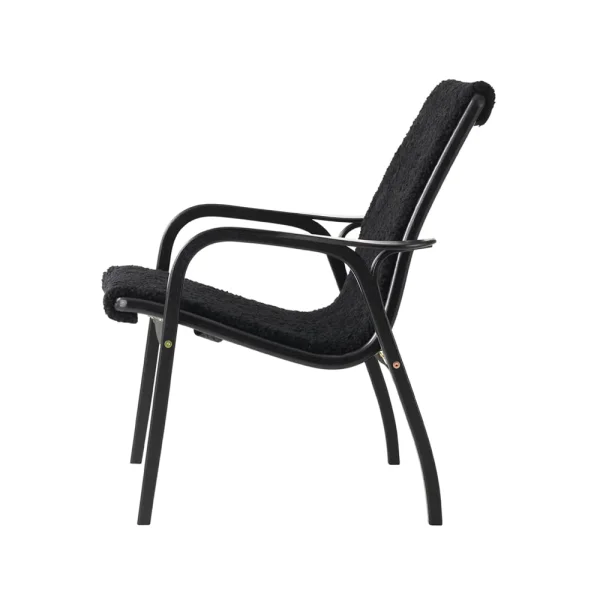 Swedese Laminett Sessel Black Edition Schwarz lasierte Buche