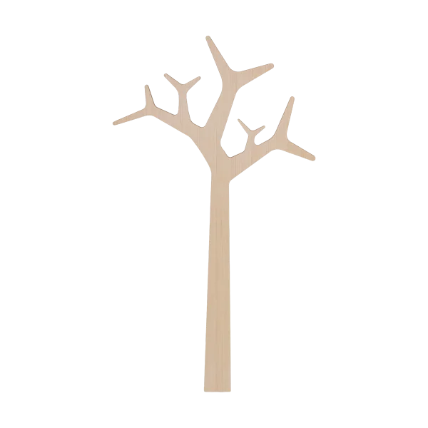 Swedese Tree Wandmontierter Garedrobenaufhängung Special Edition 134 cm Weiß pigmentierte Kiefer