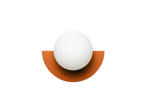 Swedish Ninja - Candy Big Circle 180 L Wandleuchte, orange