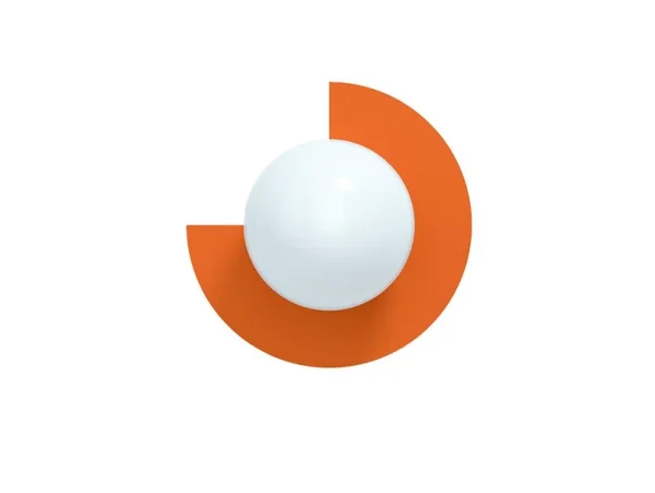 Swedish Ninja - Candy Big Circle 270 L Wandleuchte, orange